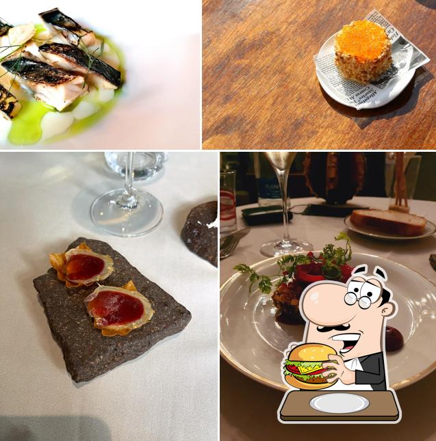 Ordina un hamburger a La Lepre Ristorante