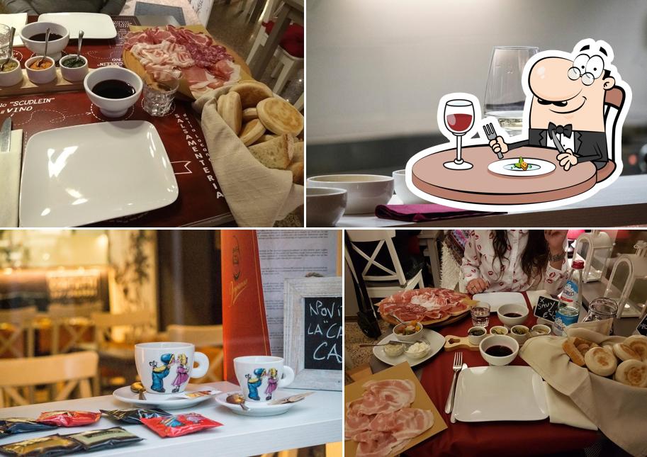 Cibo al Salsamenteria della Locanda dei 2