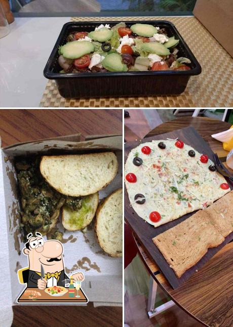 Food at Delhi Salad Store