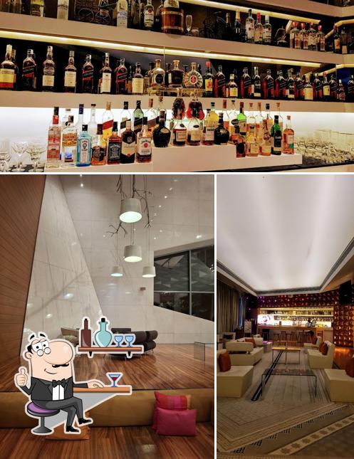 Take a look at the image showing interior and beer at Tipple