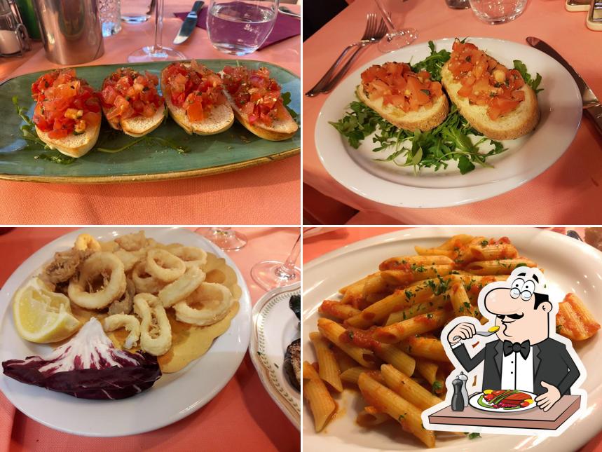 Cibo al Trattoria Da Giorgio Ai Greci