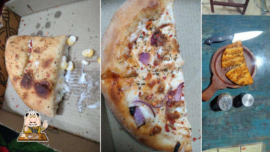 Try out pizza at crusty hub
