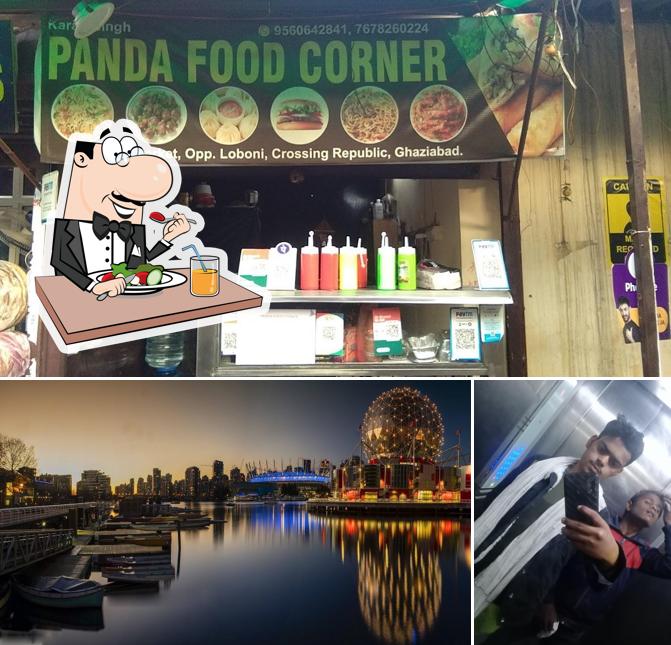 panda food corner is distinguished by food and exterior