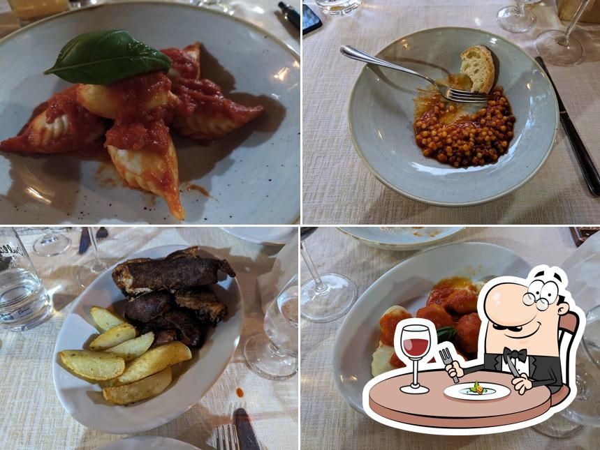 Platti al Ristorante Pizzeria Bar Guido - Camping Capo Ferrato