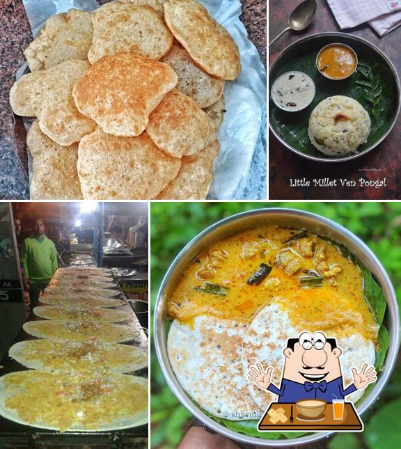 Food at South Indian Madrasi Dosa