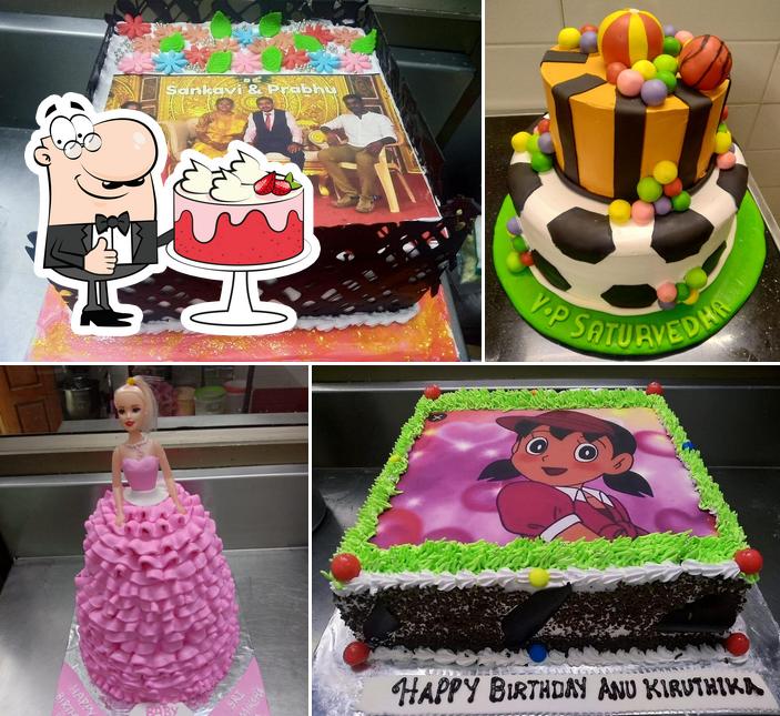 Look at this image of AMIL BAKES & CAKES