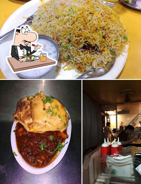 Check out the image displaying food and interior at Cafe Naaz Restaurant