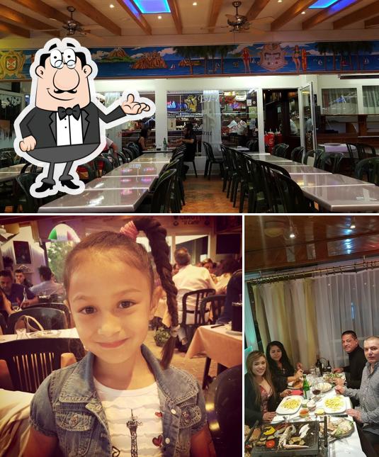 Gli interni di Da Ettore