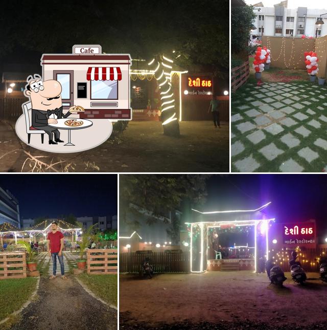 Check out how Desi Thath Garden Restaurant looks outside
