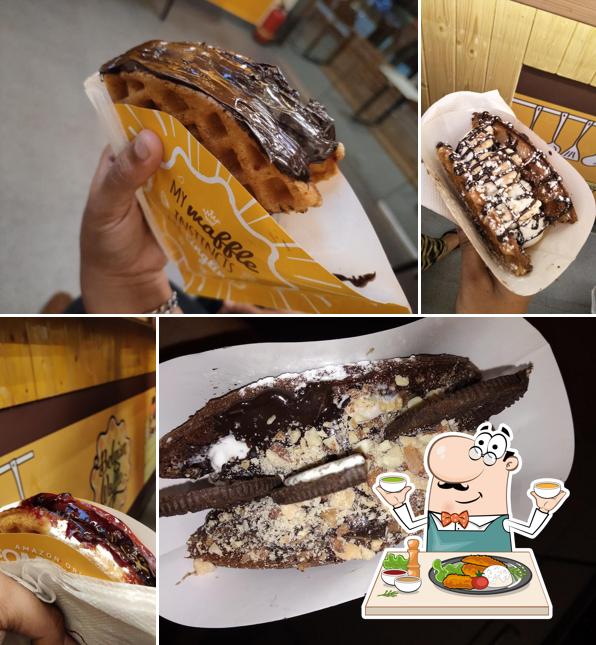Food at The Belgian Waffle Co