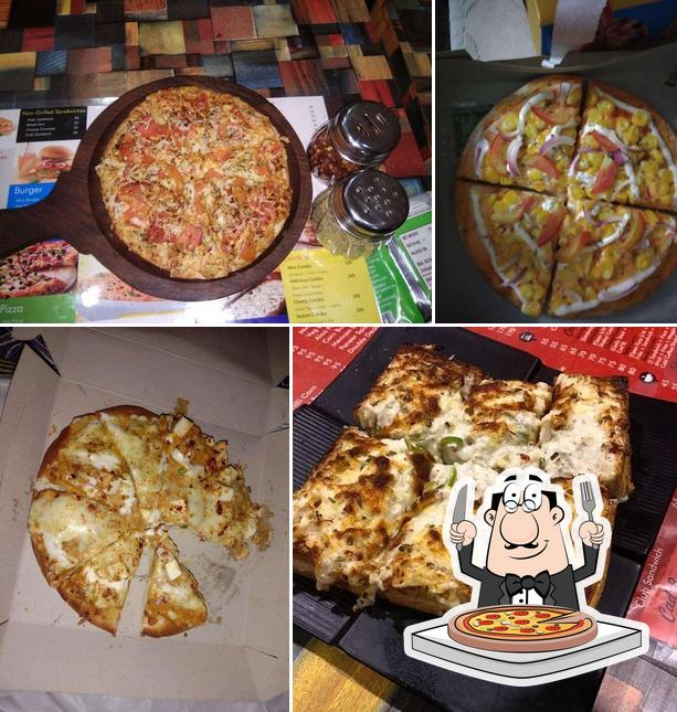 At Hot Sandwiches, you can order pizza