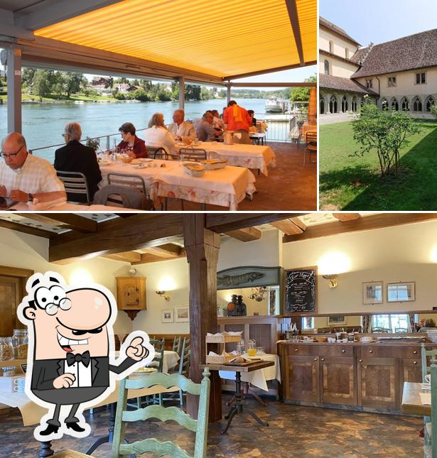 Gli interni di Hotel Restaurant Rheinfels, Max Schwegler