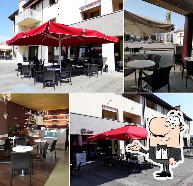 Gli interni di Fly Caffè