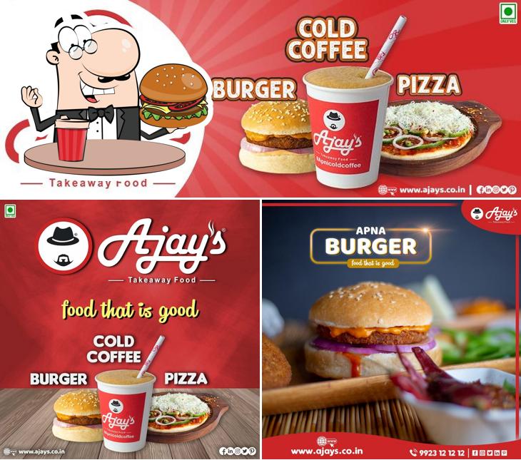 Order a burger at Ajay's - Gadkhol Patiya, Ankleshwar