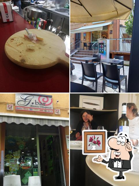 Gli interni di Bar tabacchi Giardino