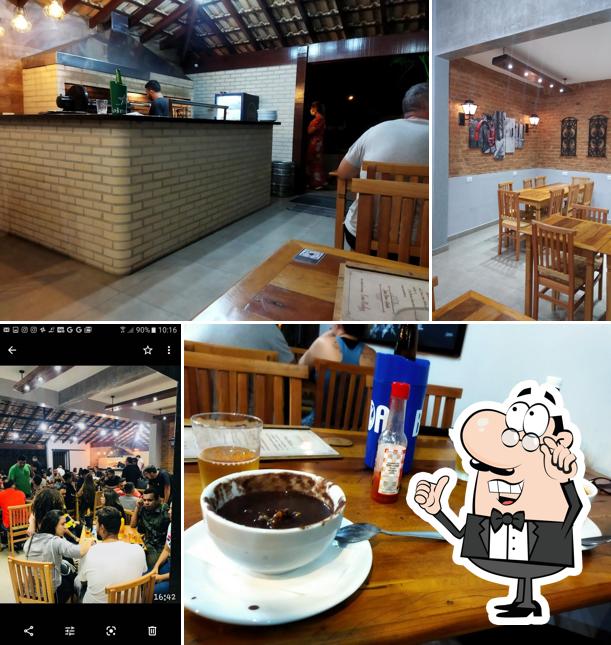 Veja imagens do interior do Du Rocha steak house