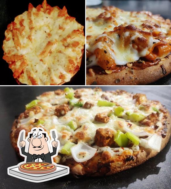 Order pizza at Krishna food zone