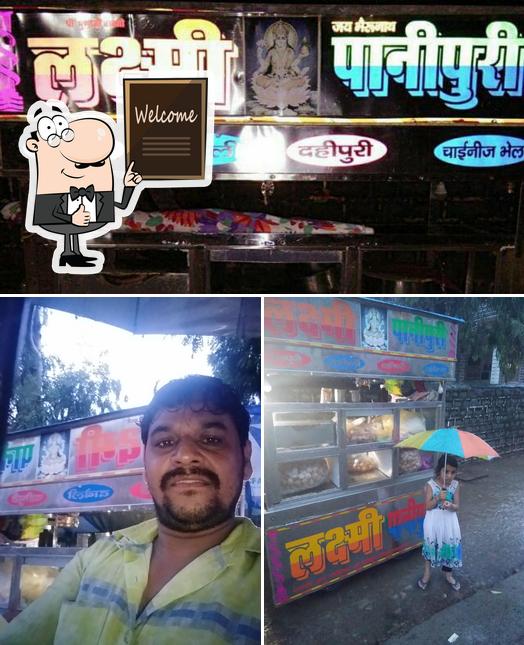 Look at the picture of Laxmi Pani Puri Sadri (Suresh Bhai)