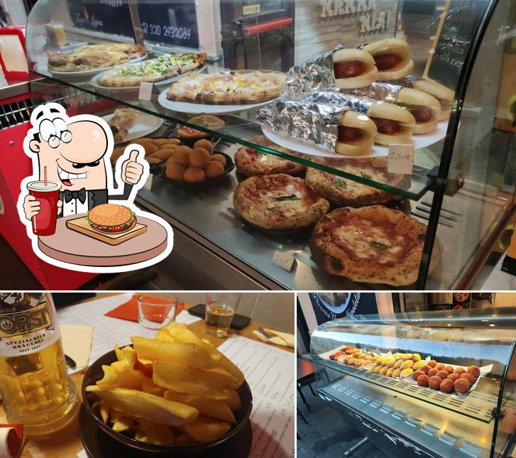 Prenditi un hamburger a Mamma Mia! Pizzeria Verace Napoletana