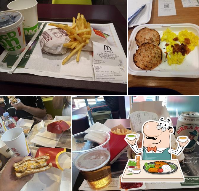 Platti al McDonald's Assisi