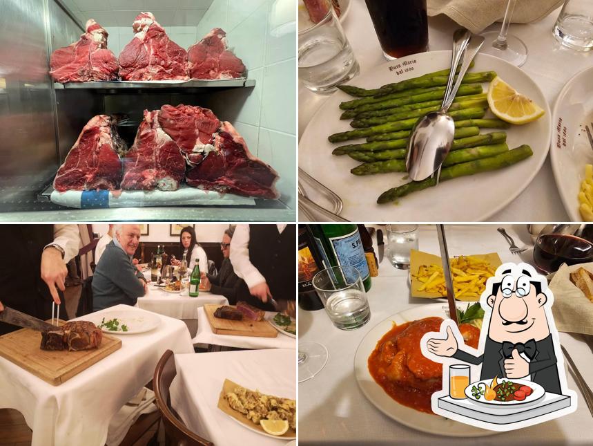 Platti al Ristorante Buca Mario