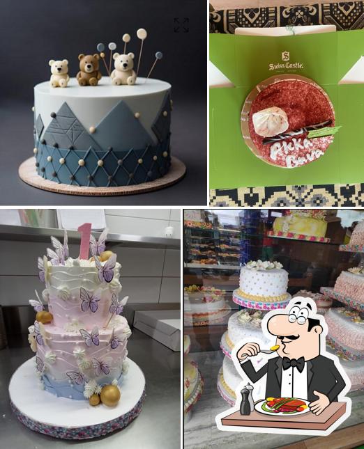 Food at Swiss Castle Bakery, Uppal