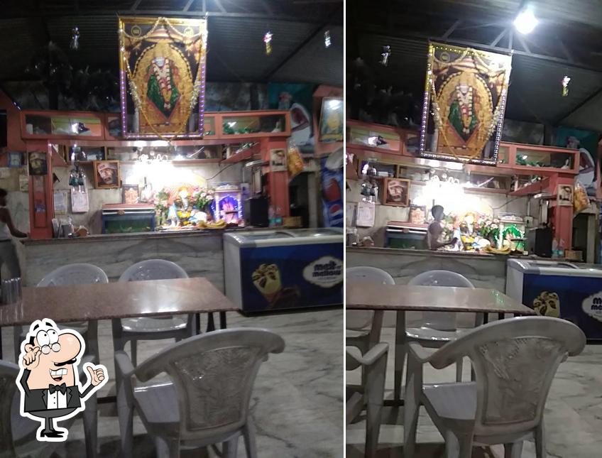 The interior of Sainath Hotel