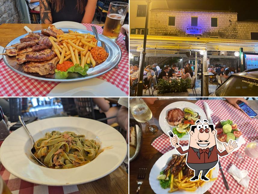 Cibo al Konoba Fortin