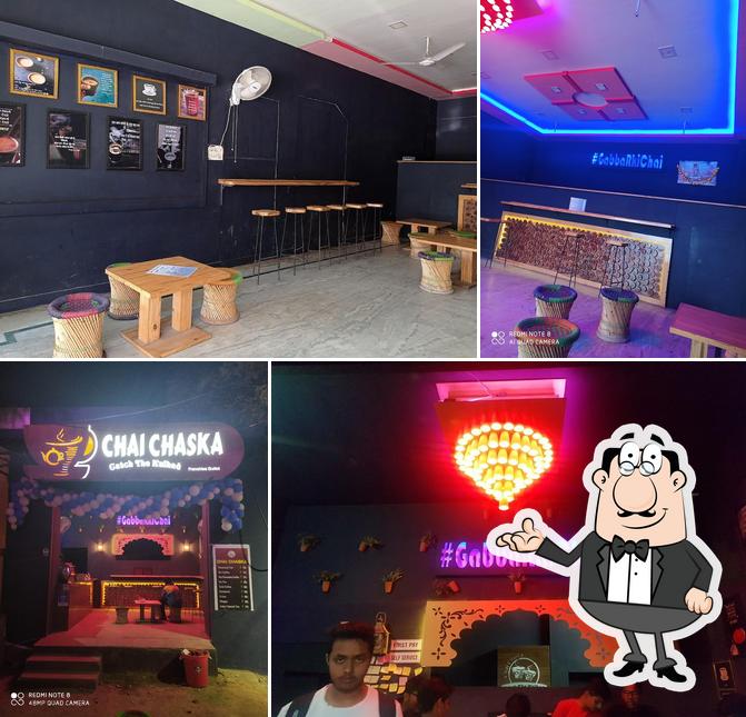 The interior of Chai Chaska