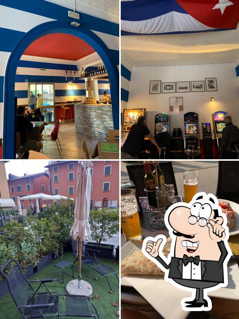 Gli interni di Cuba Cafe