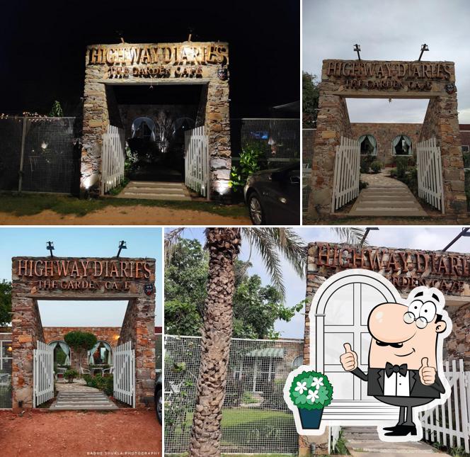 Check out the outside area of Highway Diaries