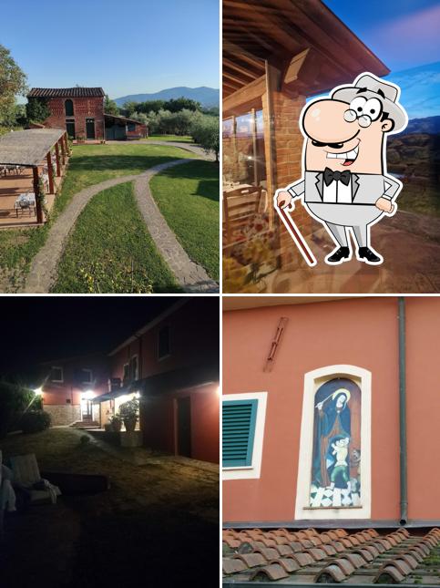 Goditi la vista dagli esterni di Locanda Agricola Posapiano