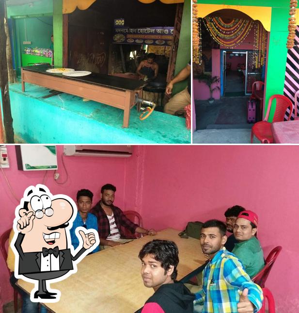 The interior of Madammohan Restaurant