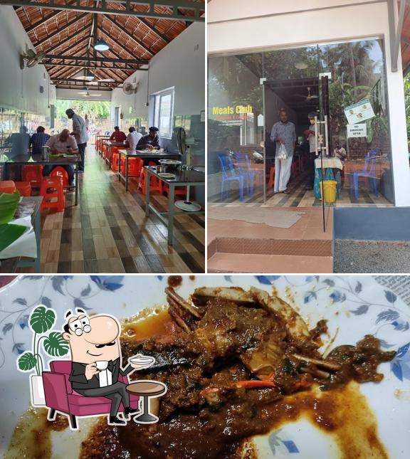 The interior of Meals Club Restaurant & Catering