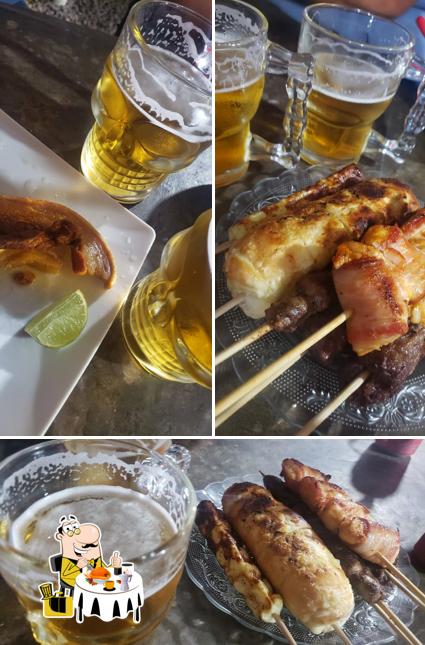 Comida em Espetaria do Fábio