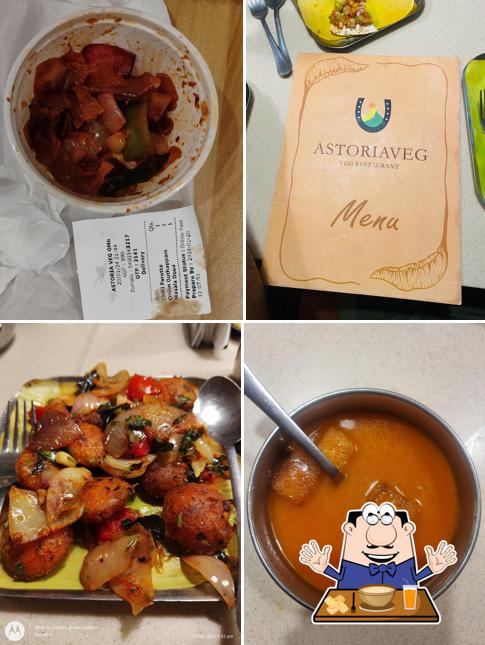 Food at Astoria Veg - Fine dining