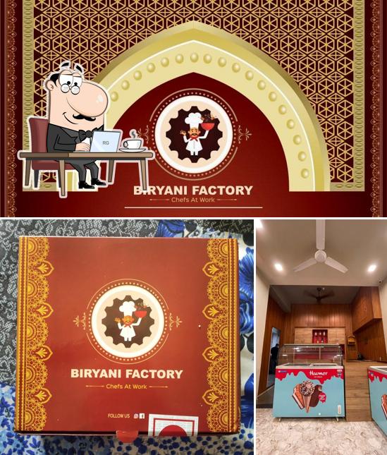 The interior of Biryani Factory (Chefs At Work )