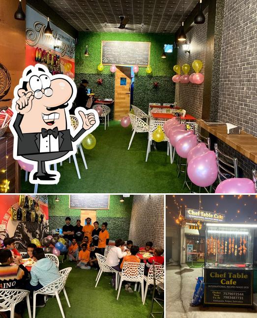 The interior of Chef Table Cafe