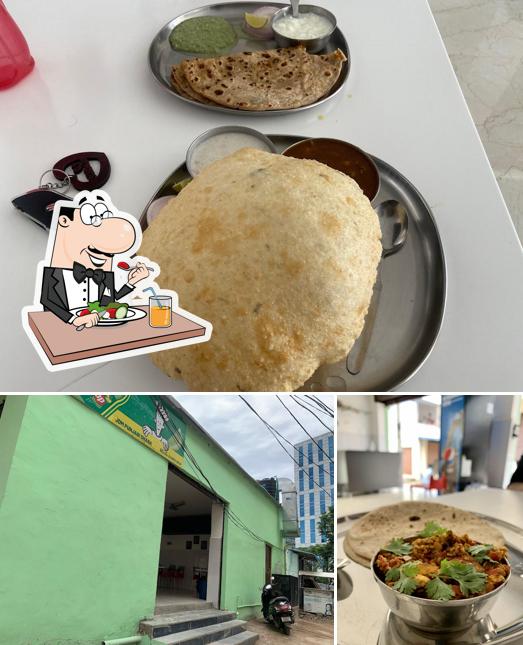 The restaurant's food and exterior