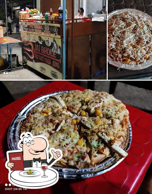 Take a look at the image depicting food and beverage at Jay Bhole Chinese & Fast Food