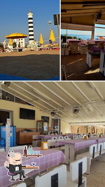 Gli interni di Pizzeria Ristorante Villa al Mare