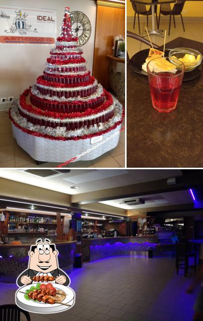 Tra le varie cose da Strabar si possono trovare la cibo e bancone da bar