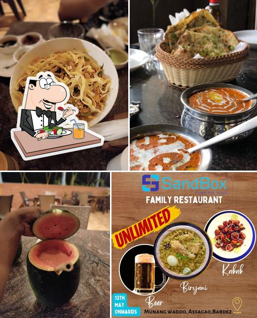Food at Sandbox Family Restaurant & Bar