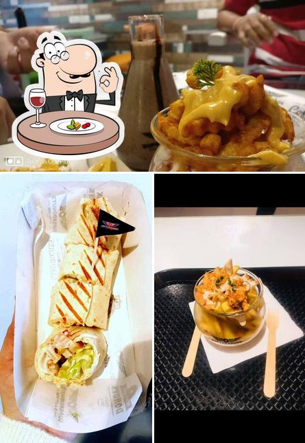 Food at Super Donuts