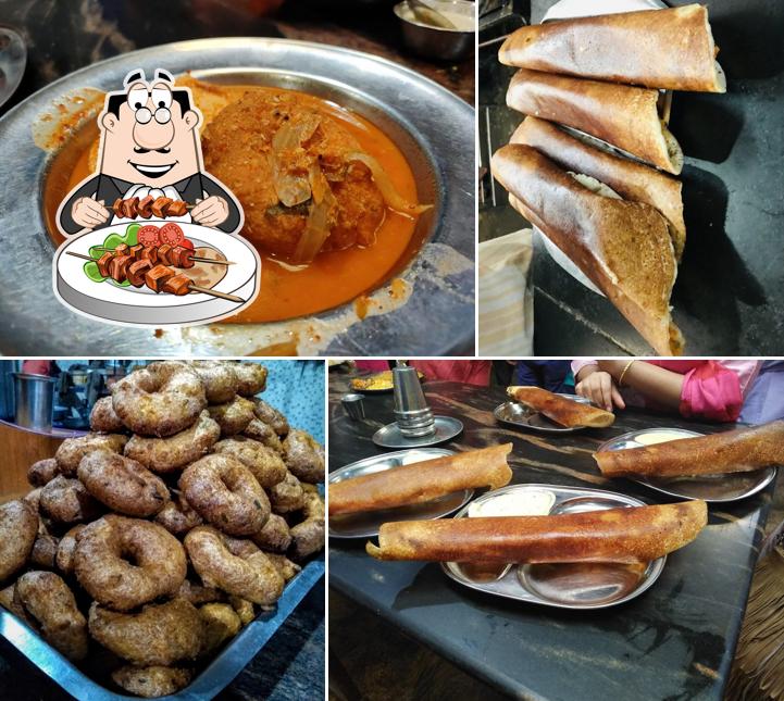 Food at Vasu Hotel