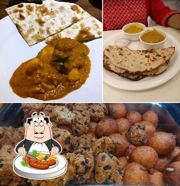 Food at Srinivasa Upahara