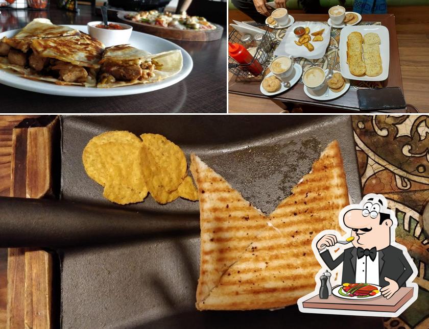 Food at Cafe Bliss