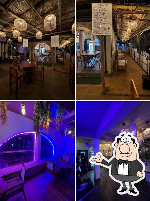 Check out how El Pato Loco looks inside