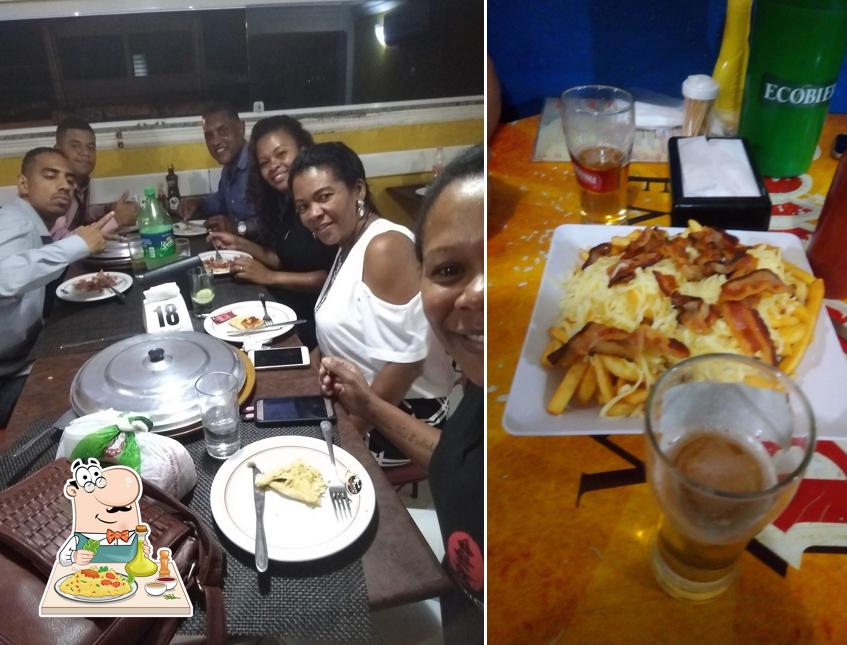 Platos en Na Brasa Pizzaria