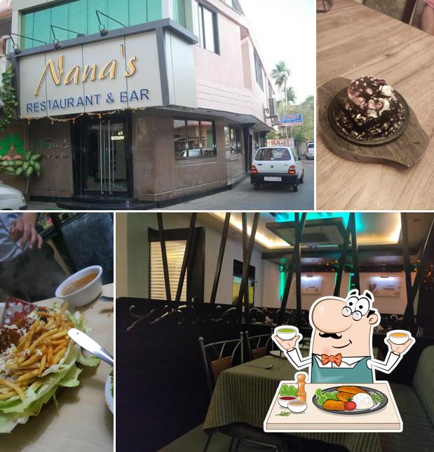 Food at Nana's Restaurant